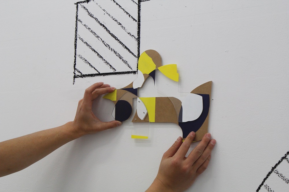 Manabu Kanai (JPN), Parataxis, Everyday Life (detail), 2016, stone, MDF, perspex, acrylic paint, dimensions variable