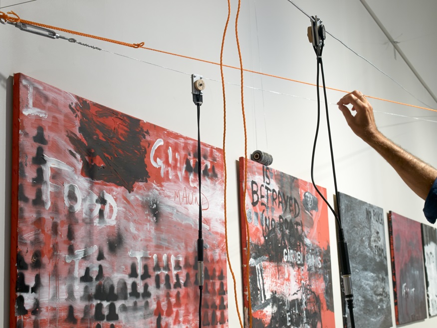 Clyde McGill, Dolorosa, 2015, mixed media, performance, dimensions variable