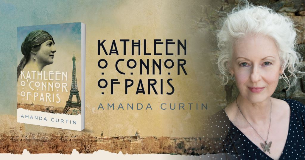 Kathleen O'Connor of Paris by Amanda Curtin, 2018. Published by Fremantle Press