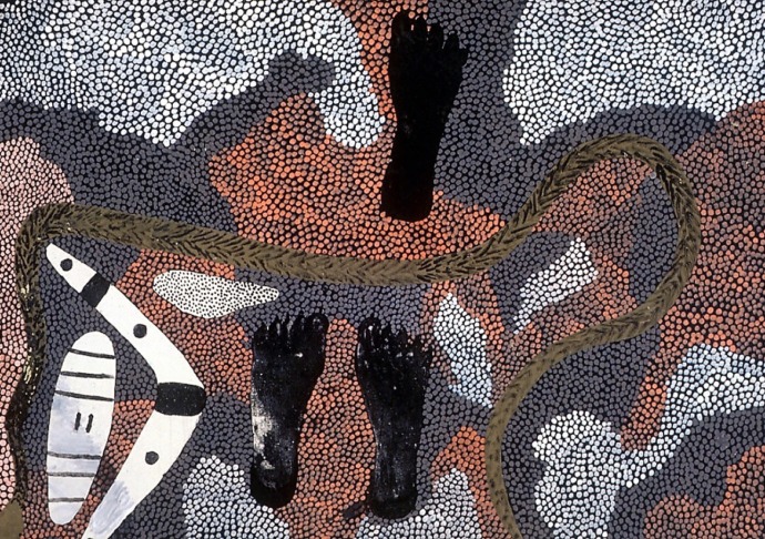 Image forTim Leura Tjapaltjarri in WA: Hunter Dreaming