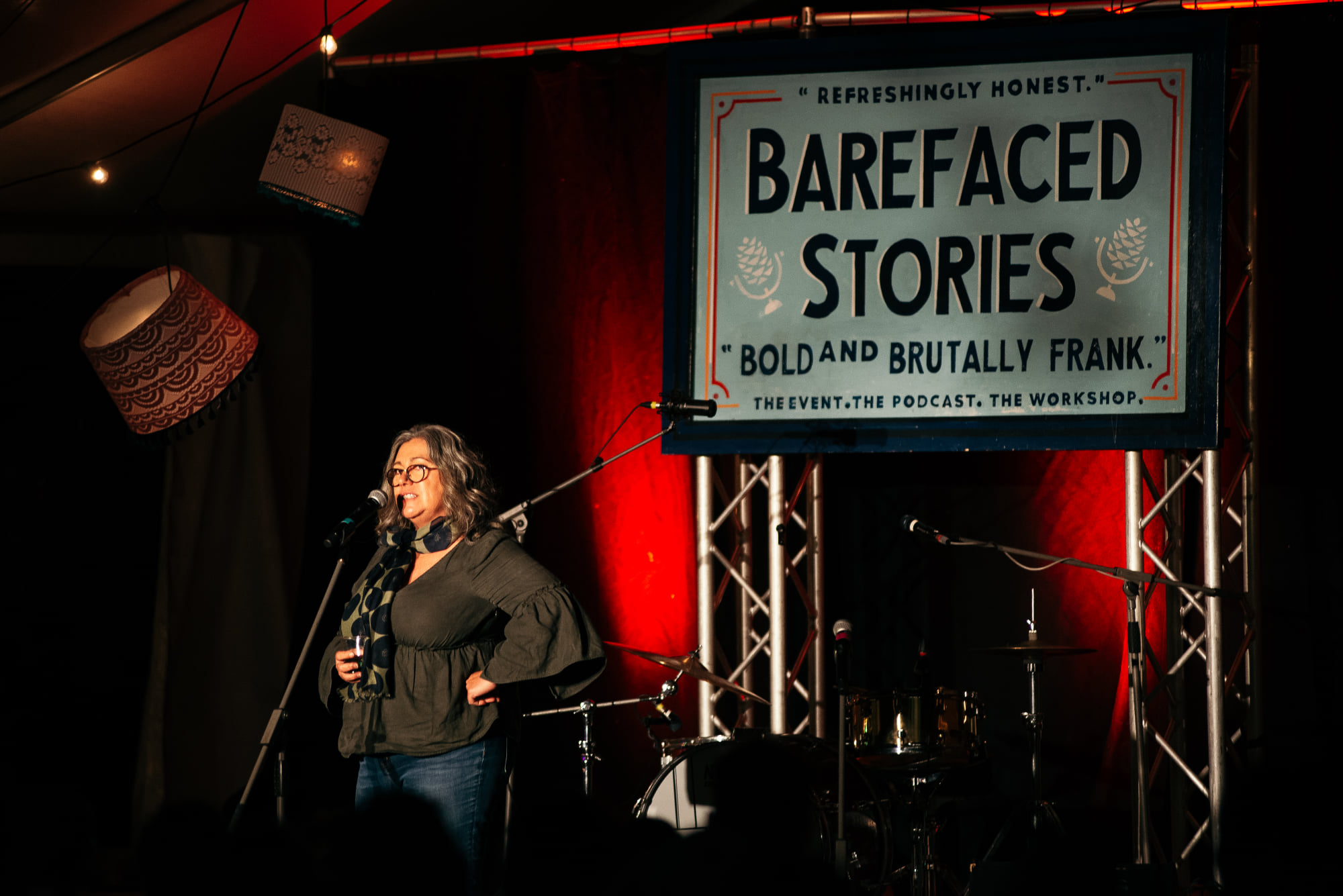 Barefaced Stories at Fremantle Arts Centre. Photography by Lewis Martin