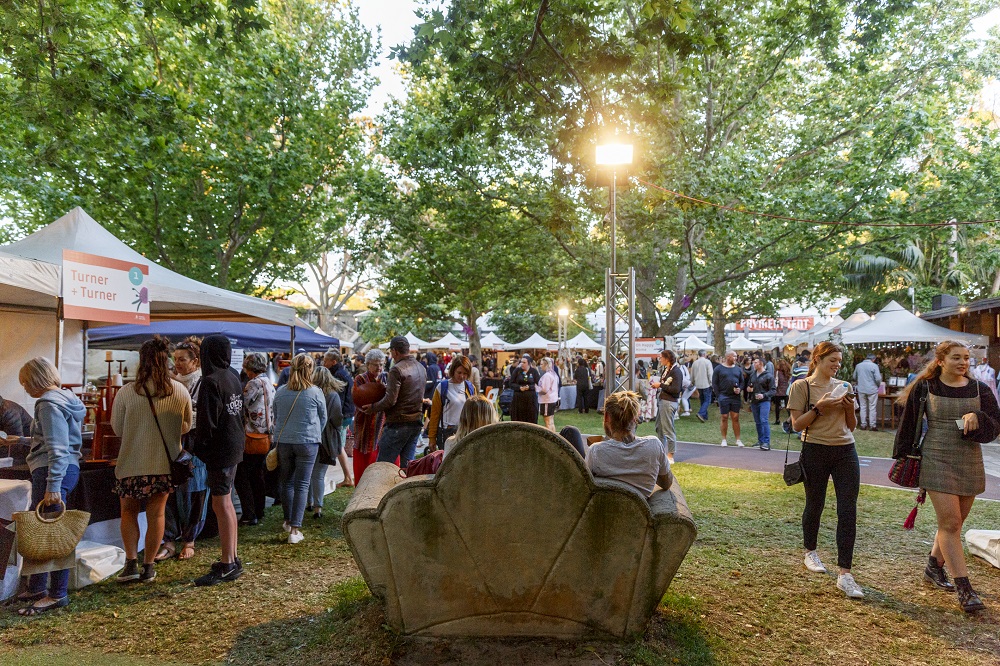Bazaar is FAC's annual outdoor maker's market, supporting more than 50 local artisans. Photography by Jessica Wyld
