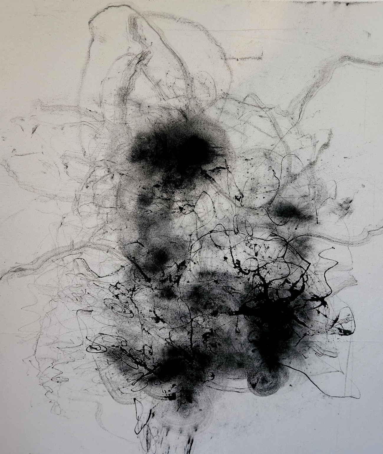 Belle Palmer, A good picture is equivalent to a good deed, 2022, pigment on canvas, 122 x 92cm. Image courtesy the artist