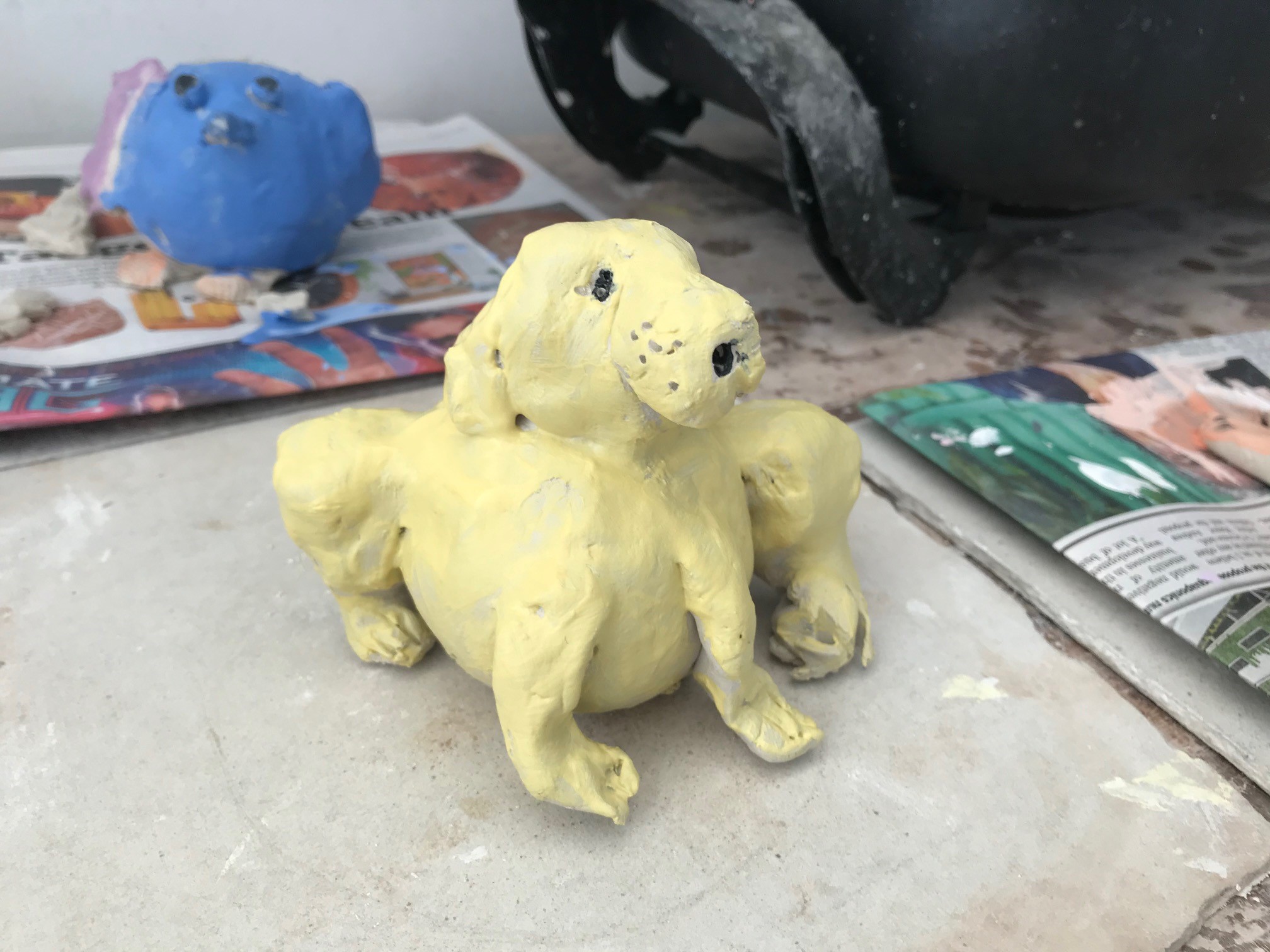 Image for the course: Chunky Beasts In Clay For Younger Kids