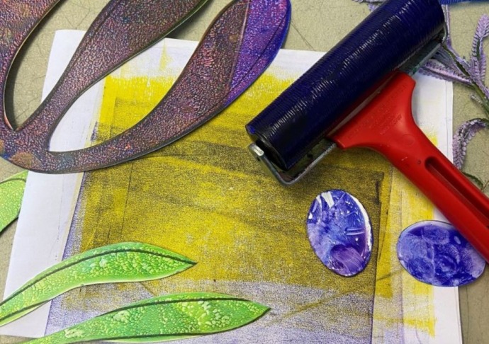 Image forPrintmaking for Older Kids – Scratch Foam + Collagraphy