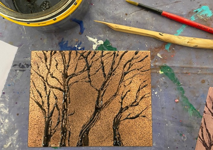 Image forCopper Plate Etching Open Studio