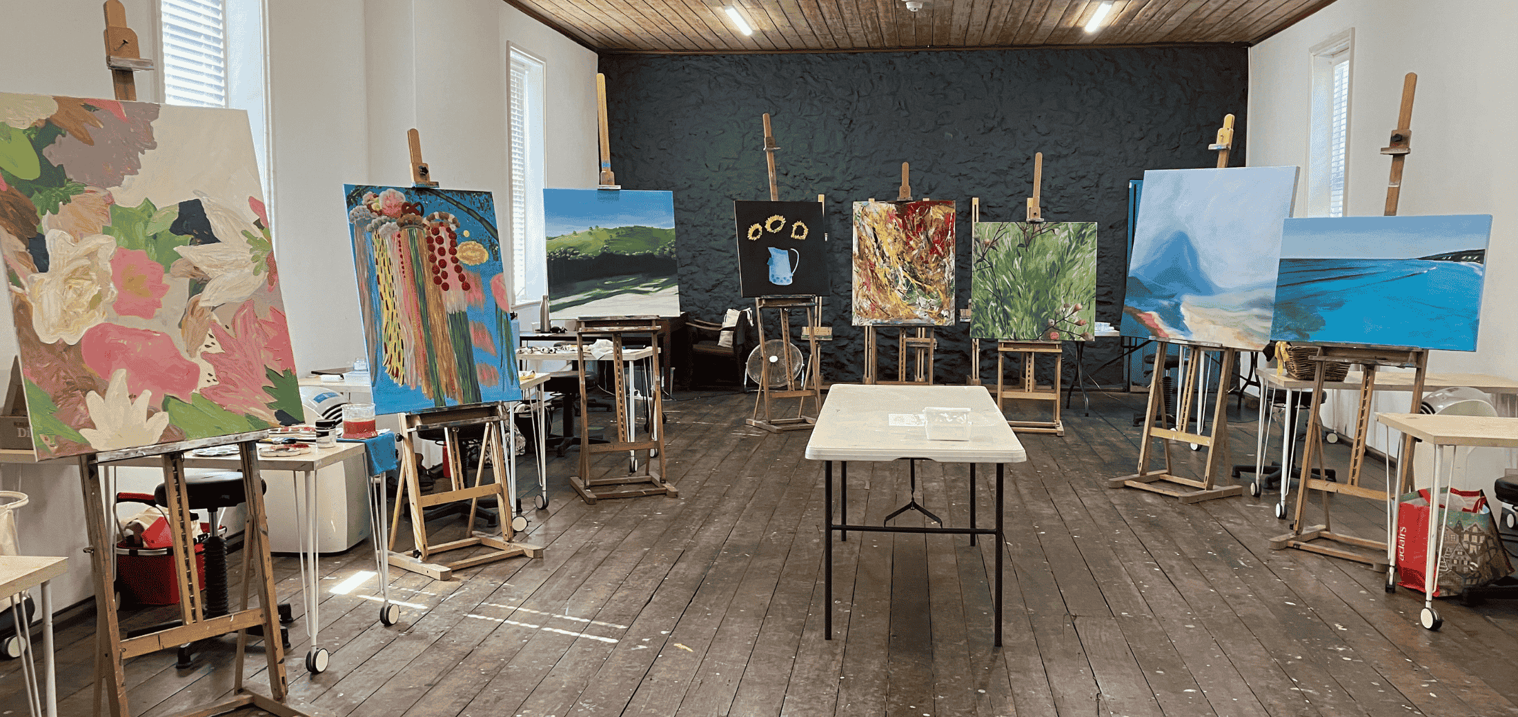 Image for the course: Make a Large-Scale Painting in a Weekend with Joss Gregson