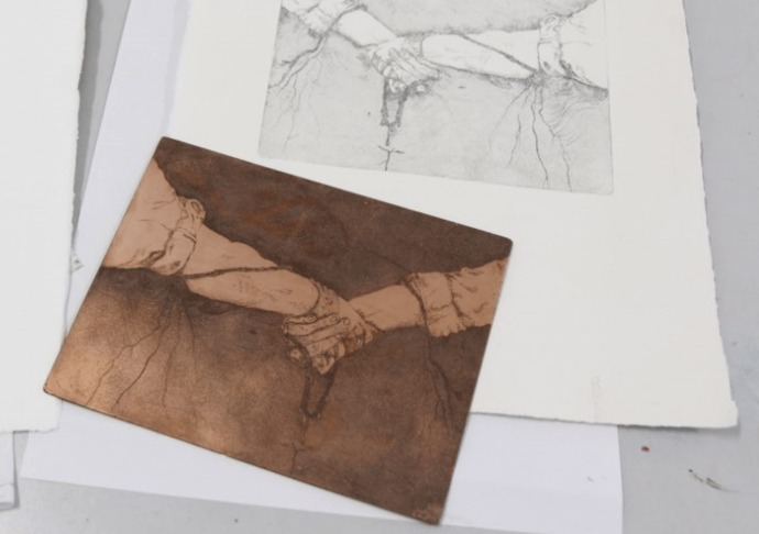 Image forCopper Plate Etching Open Studio