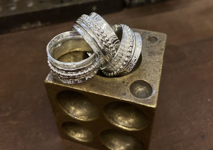 Image forSpinner Rings For A Teen And An Adult
