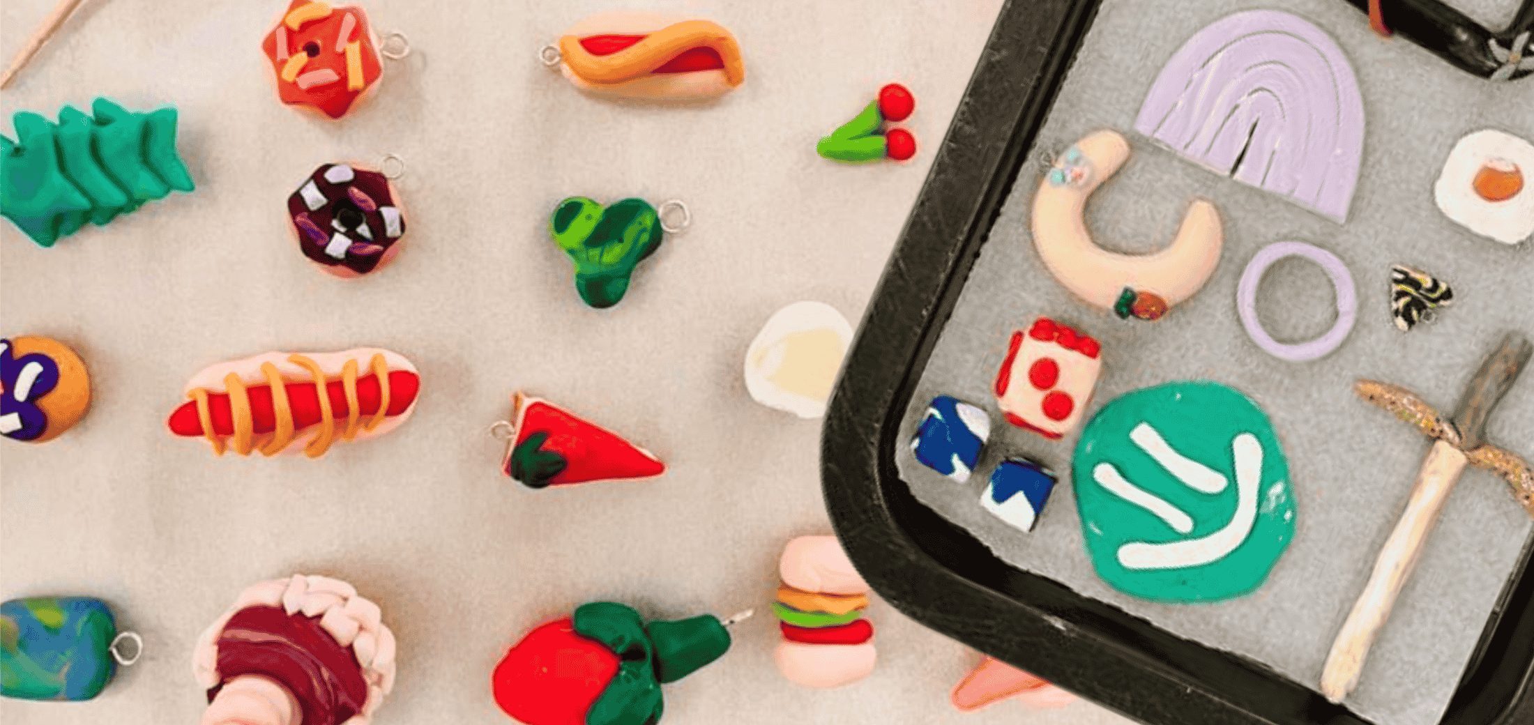 Image for the course: Polymer Clay Jewellery for Older Kids