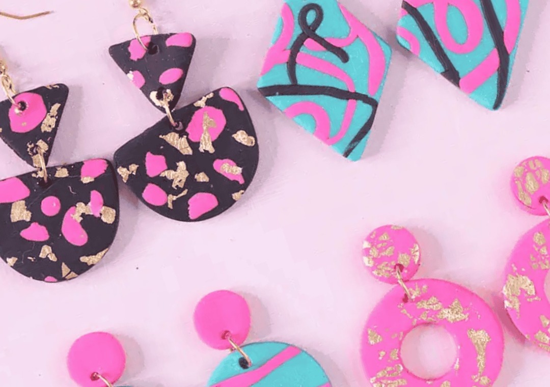 Quirky Jewellery in Polymer Clay for Teens