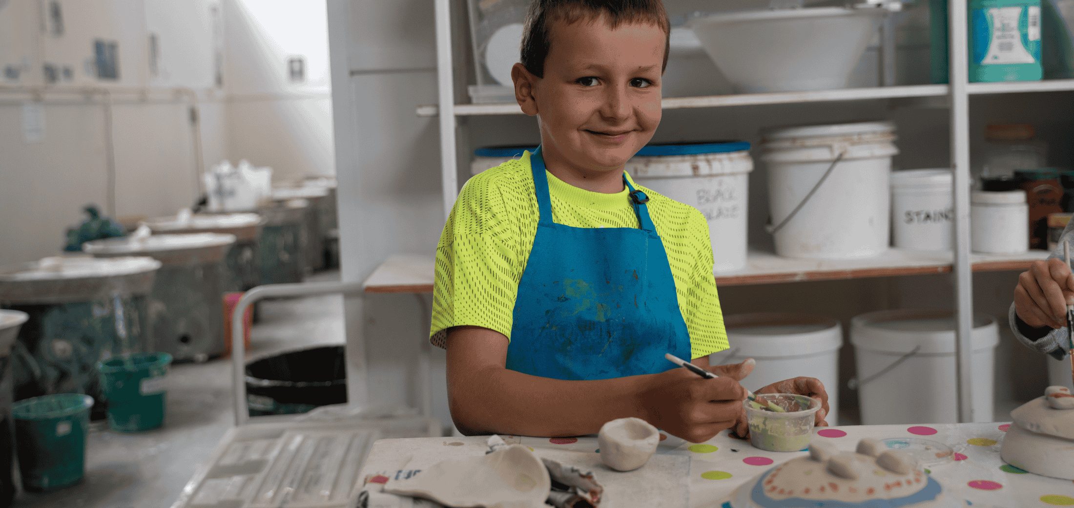 Image for the course: Fruity Pots in Clay for Younger Kids