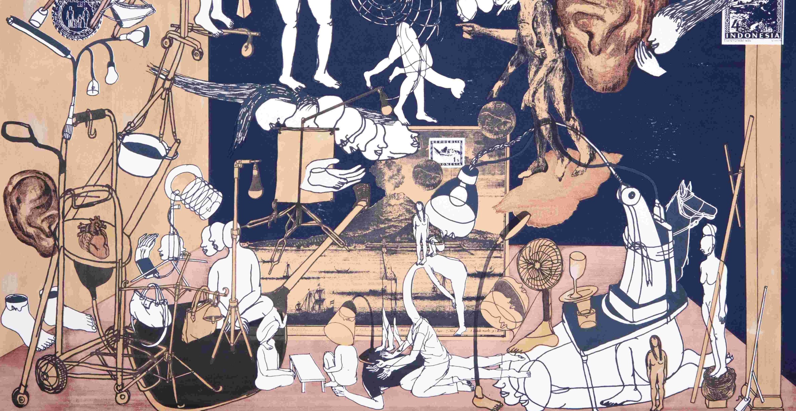 Image for the course: Pasar Malam/Night Market: Contemporary printmaking from Indonesia and Australia