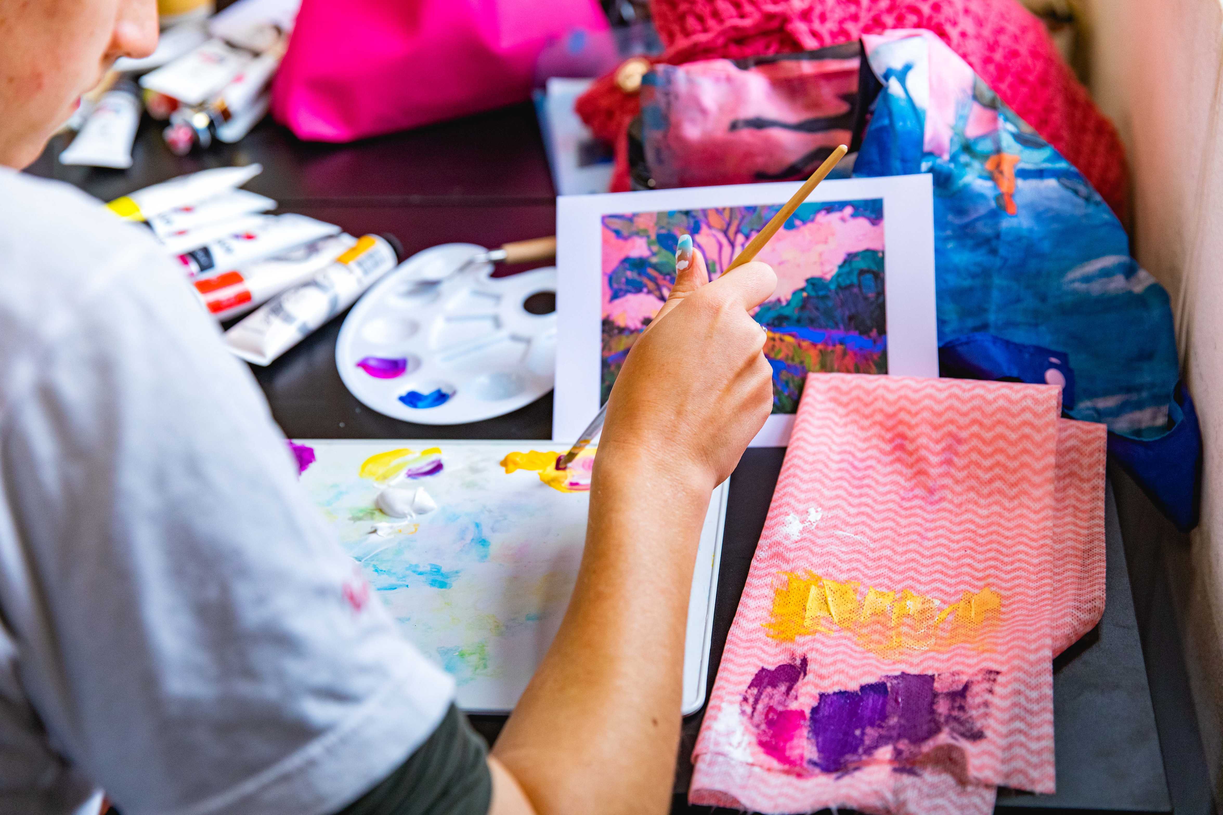 Image for the course: Exploring Abstract Painting (Acrylics)