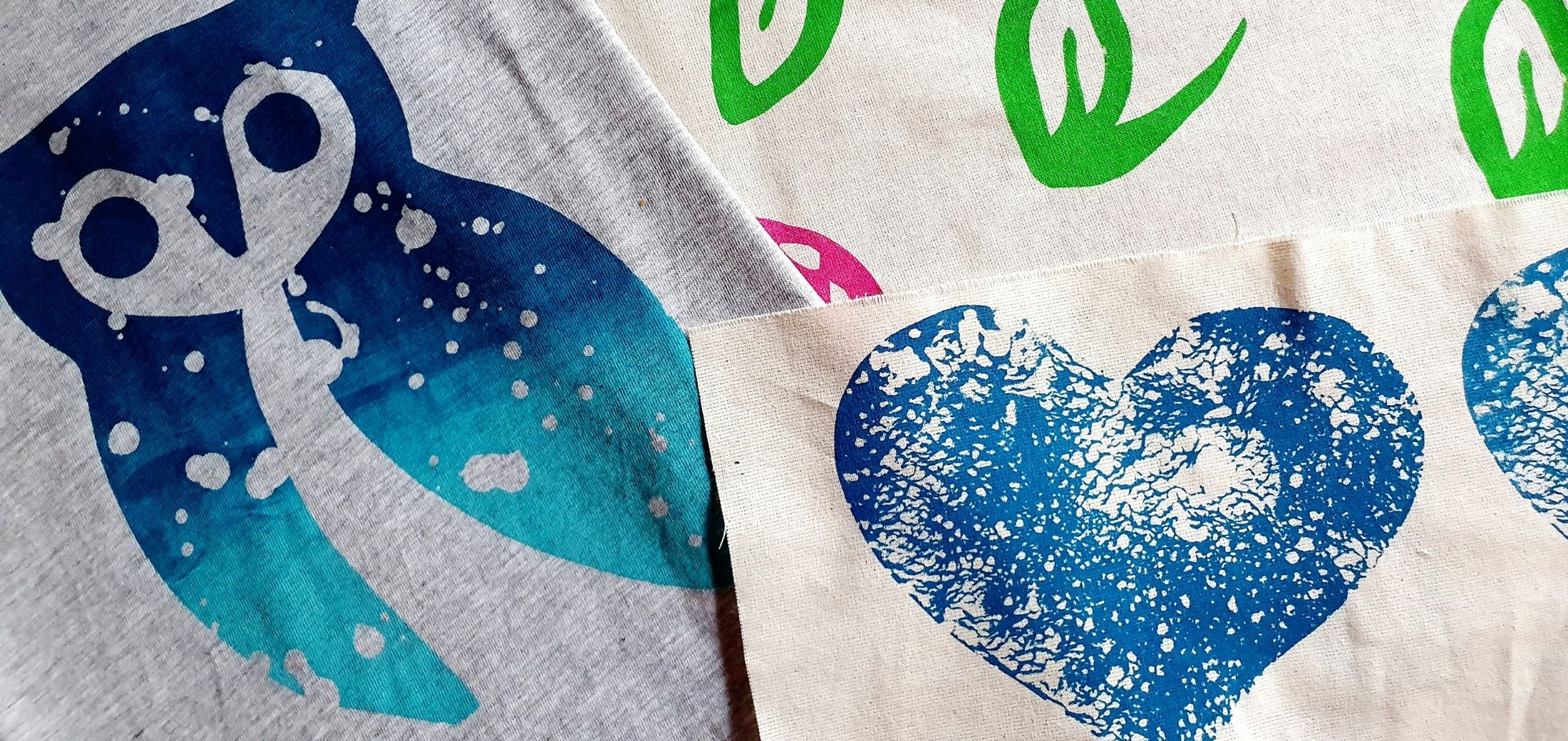 Image for the course: NEW! Introduction to screen-printing with stencils – Friday 17 July