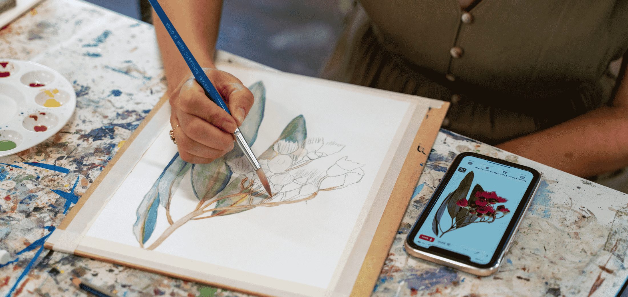 Image for the course: Watercolours for Beginners