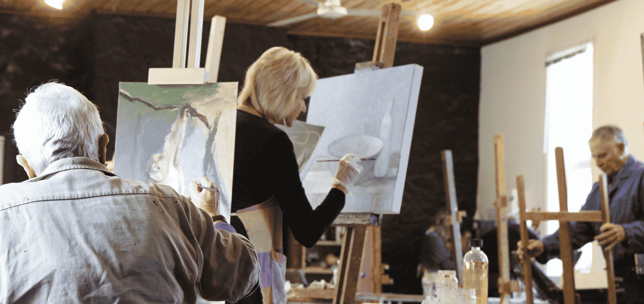 Image for the course: Acrylic Painting Open Studio