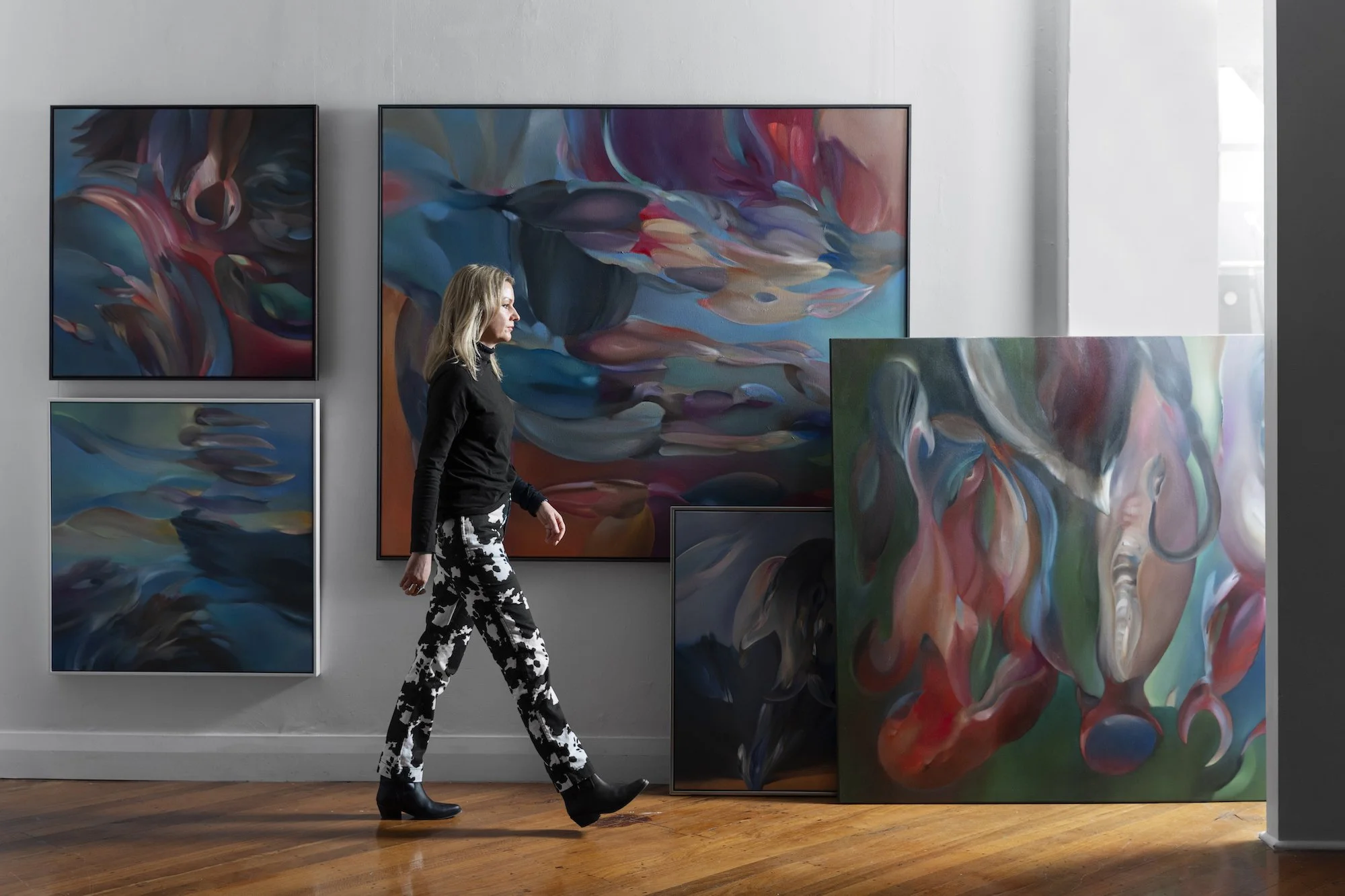 Image for the course: Big Abstract Oils: July