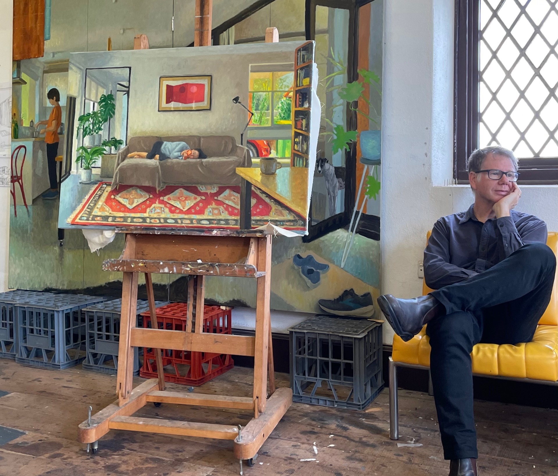 Image for the course: Oil Painting Studio time