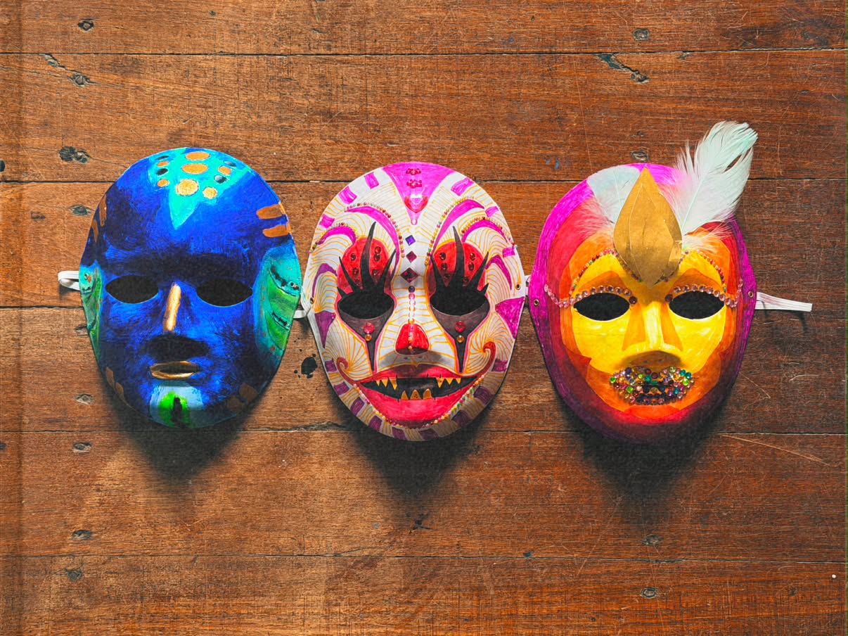 Image for the course: Drop-In Workshop: Halloween Mask Making